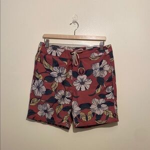 FAHERTY Floral Print Men's Shorts. Size 32